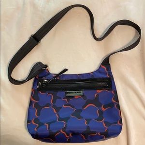 Multicolor longchamp cross body bag